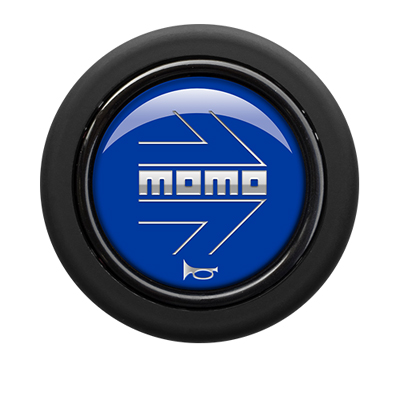 MOMO/モモ ホーンボタン MOMO ARROW BLUE（アロー ブルー） 商品番号：HB-20