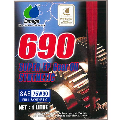 Omega/オメガ ギアオイル 690 合成油シリーズ 100％化学合成油（旧レッドラベル SPEC-1） 75W-90 1L