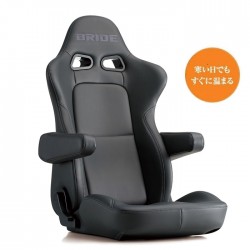 BRIDE/ブリッドシート EUROSTER2 cruz（ユーロスター2クルーズ） シートヒーター搭載モデル タフレザーブラック 商品番号：E58TSR