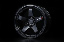 【販売終了】nismo/ニスモ アルミロードホイール LM GT4 OMORI FACTORY SPEC マシニングロゴバージョン BNR32用 17×9.0J インセット22 商品番号：4030S-RSR26-BK