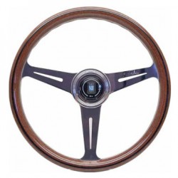 NARDI/ナルディ WOOD &POLISH FLAT SPOKES（ウッド＆ポリッシュ フラットスポーク）ウッド/ポリッシュスポーク 36φ