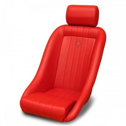 COBRA/コブラ CLASSIC（クラシック）レッドレザー ヘッドレスト付 【大型商品】