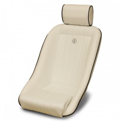 COBRA/コブラ CLASSIC（クラシック）ホワイトレザー ヘッドレスト付 【大型商品】