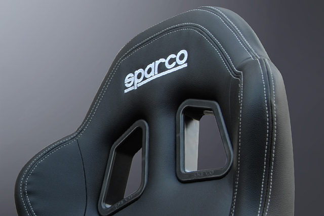sparco/スパルコ R100-SKY（R100スカイ） ブラックレザー/シルバーステッチ