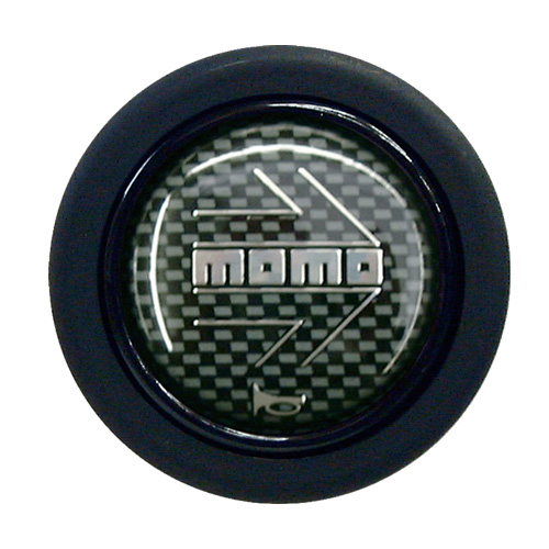 MOMO/モモ ホーンボタン CARBON SILVER（カーボンシルバー） 商品番号：HB-06