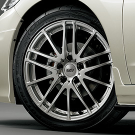 無限/MUGEN ホイール MFZ MATERIAL SILVER 17×7J インセット48  商品番号：42700-XLTB-770T-48【代引き決済不可】