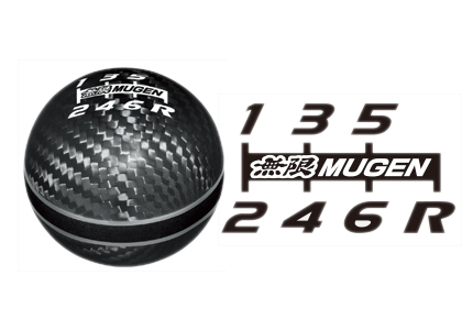 無限/MUGEN カーボンシフトノブ ブラック S660/JW5  商品番号：54102-XLT-K2S0-BK