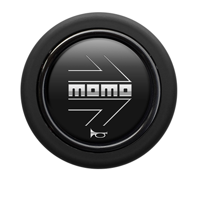 MOMO/モモ ホーンボタン MOMO ARROW MATT BLACK（アロー マットブラック）商品番号：HB-17