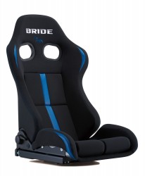 BRIDE/ブリッド リクライニングシート  STRADIA3 REIMS（ストラディア3 レイムス） FRP製 ブラック&ブルー ロークッション 着座センサー装着仕様 商品番号：G72CNF