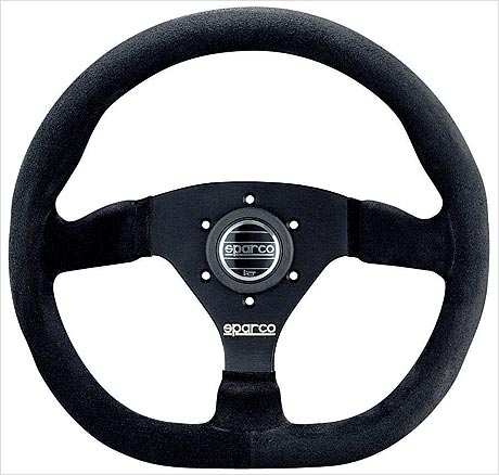 sparco/スパルコ L360 RING（リング） ブラックスエード/ブラックスポーク 商品番号:015TRGS1TUV